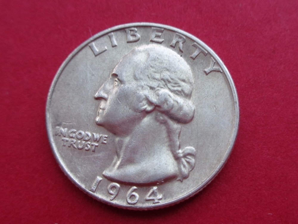 1964-D U.S. SILVER WASHINGTON QUARTER