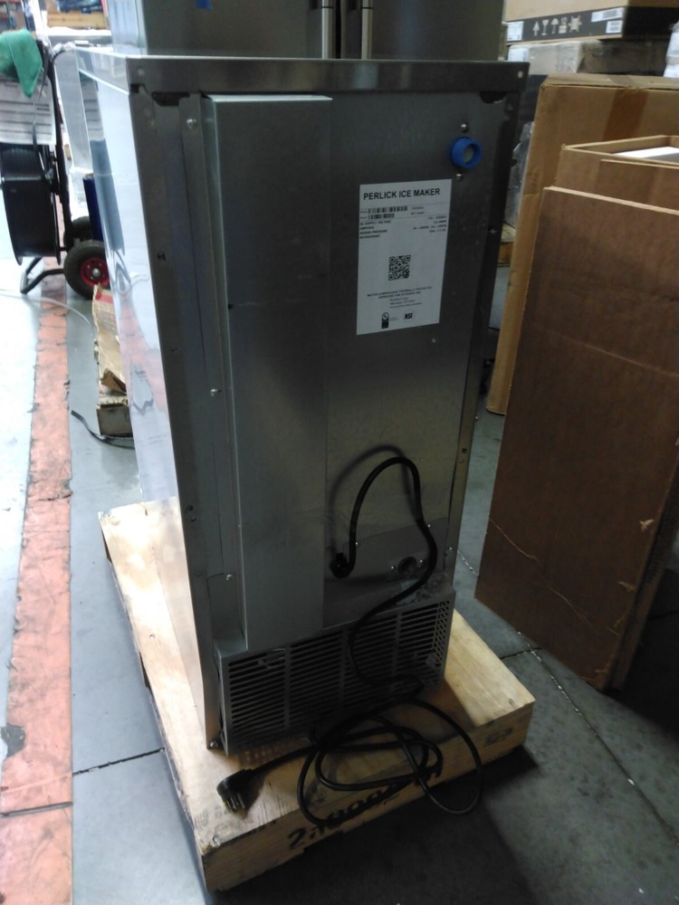 H50IMW Perlick 15" Clear Ice Maker, Panel Ready Solid Door M11364K