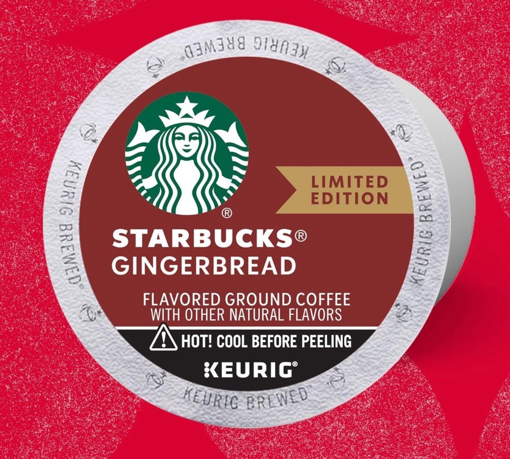 Starbucks K-Cup Gingerbread 22 K Cups 06/25 Date