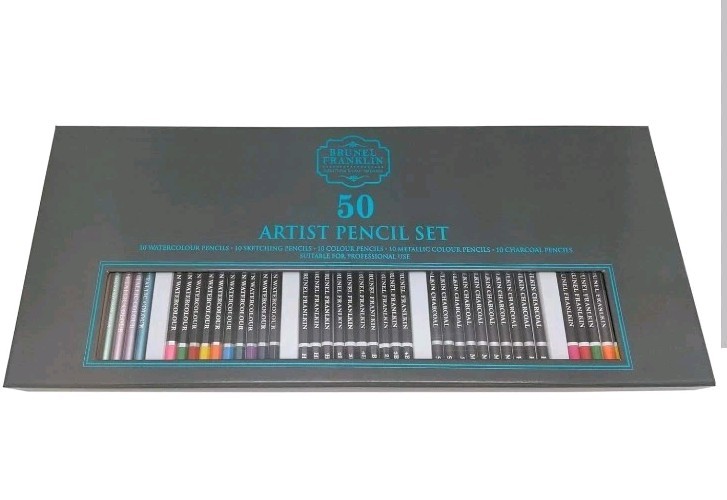 Brunel Franklin 50 Artist Pencil Set