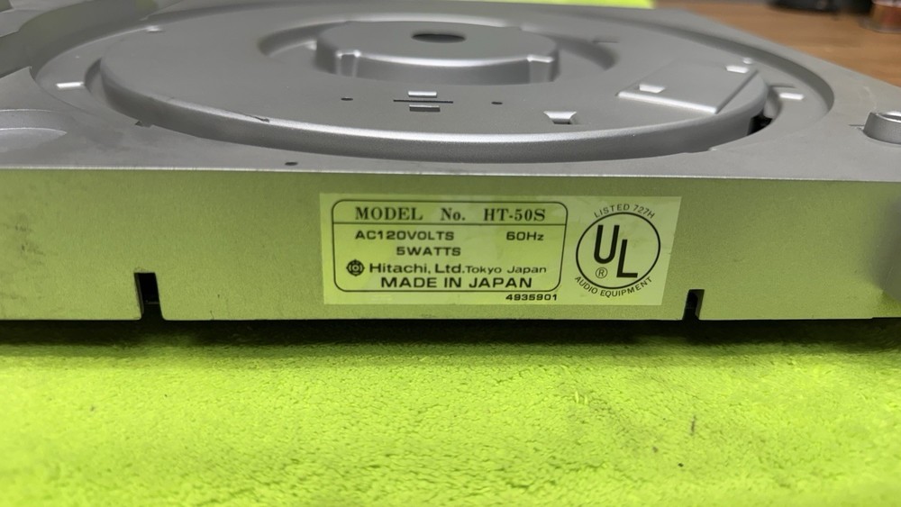 OEM MINT Hitachi HT-50S EMPTY STRIPPED CASE PLINTH ONLY SEE PICS🔥