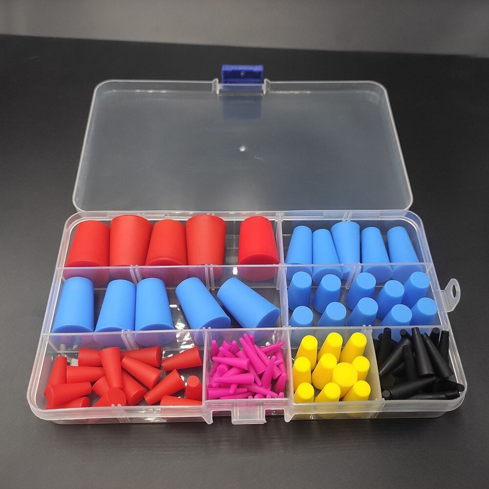 High Temp Silicone Assortment Kit 100 Pcs Wide Application Range