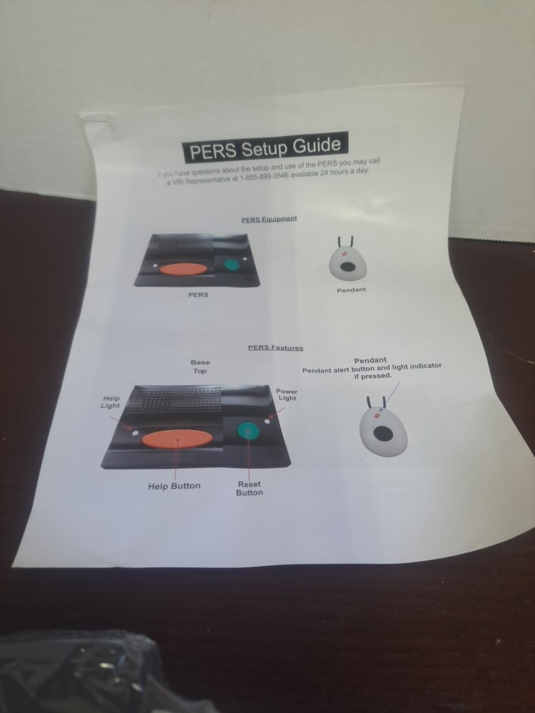 Senior Alert System With Pendant