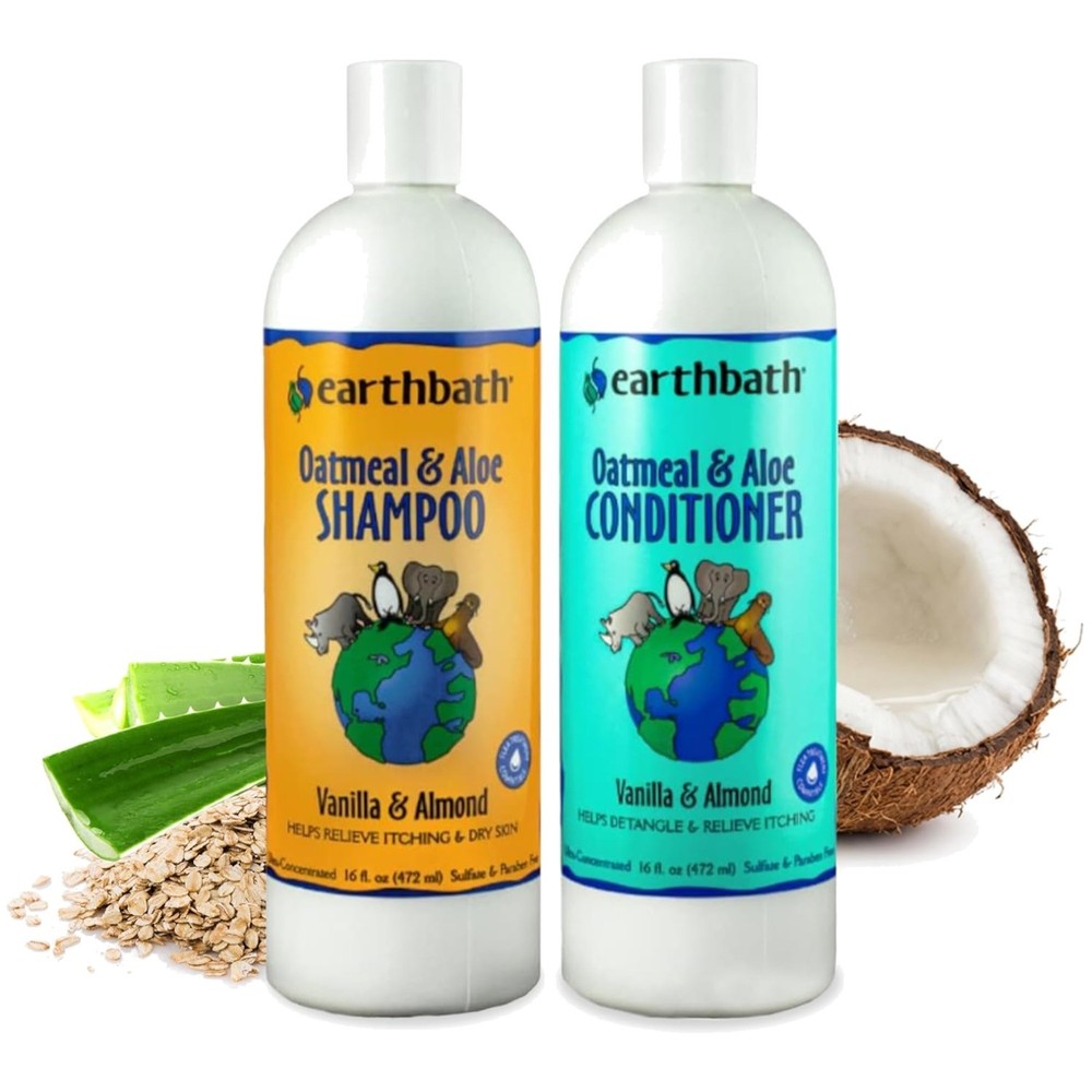 Organic Dog Shampoo & Conditioner - Itch Relief Formula