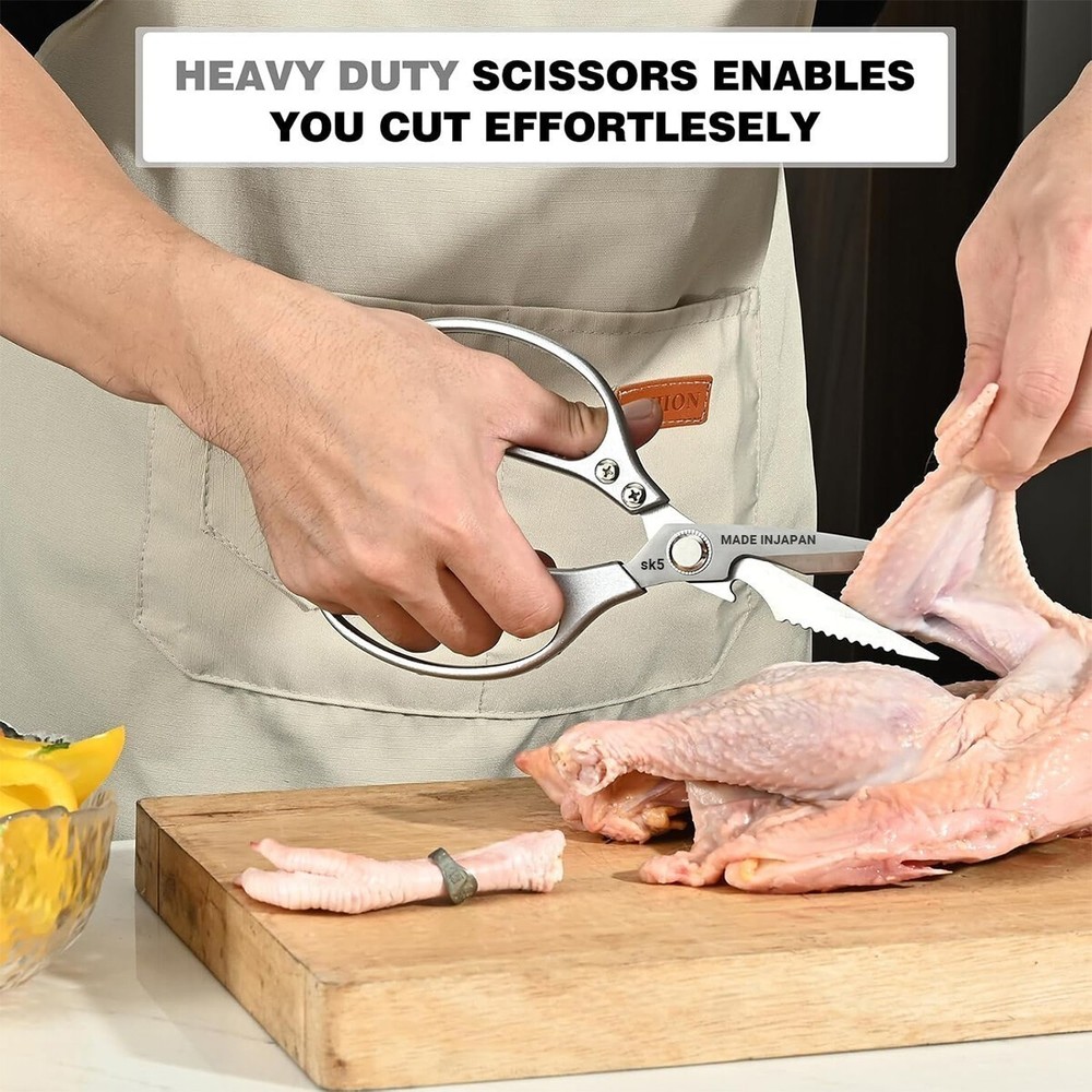 Kitchen Scissors Multi-purpose Kitchen Shears Heavy Duty Sharp Stainless -