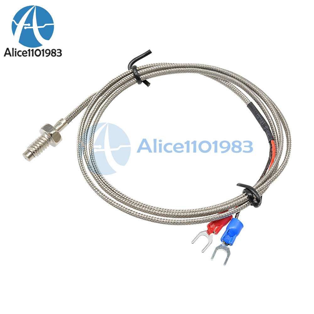 1M 3.3ft K Type Thermocouple Control Temperature Controller 0-800C Sensor Probe