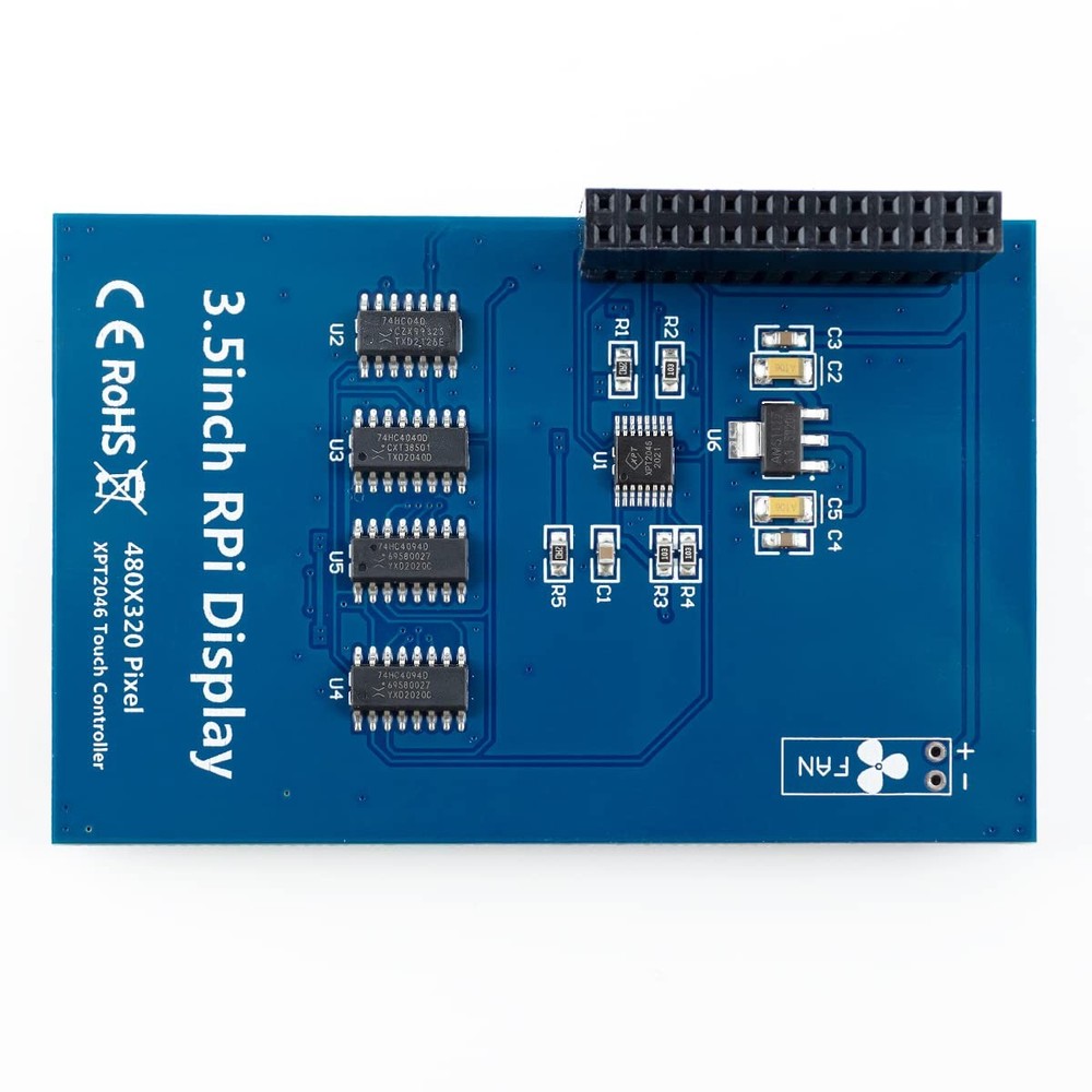 Hosyond 3.5 Inch 480x320 Touch Screen TFT LCD SPI Display Panel for Default