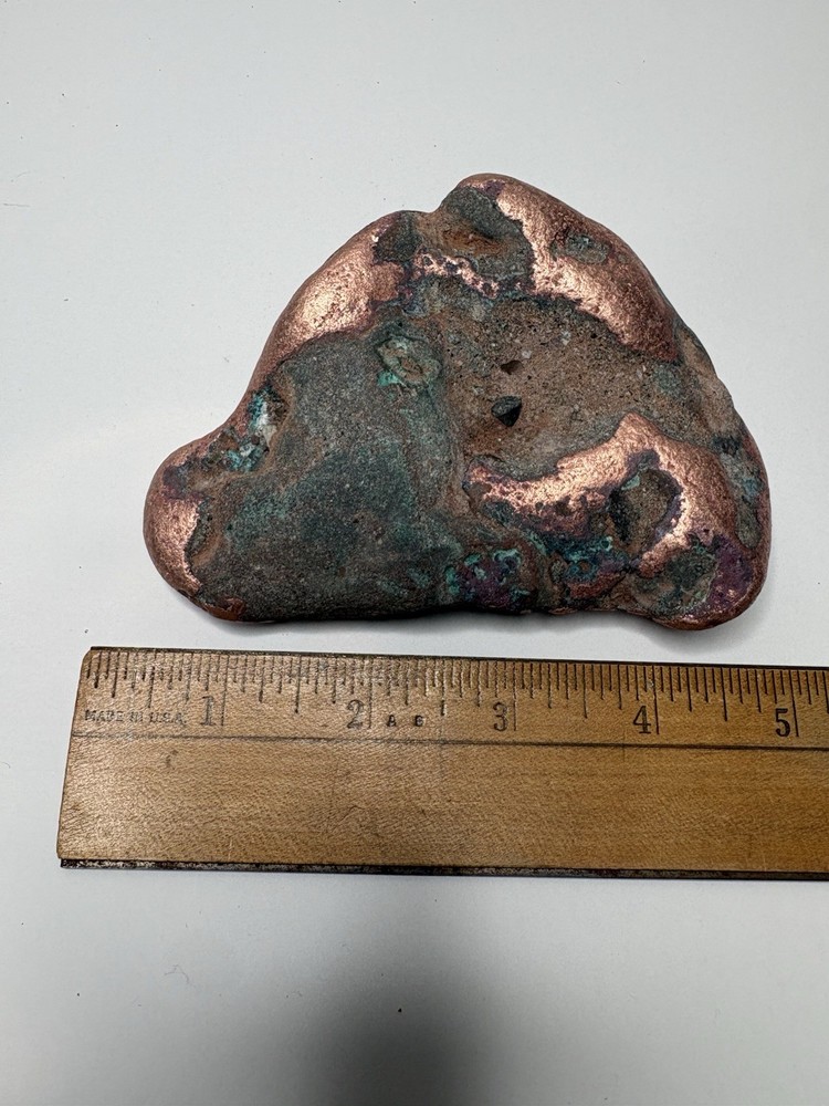 Pure Native Float Copper Mineral Display Specimen Upper Michigan