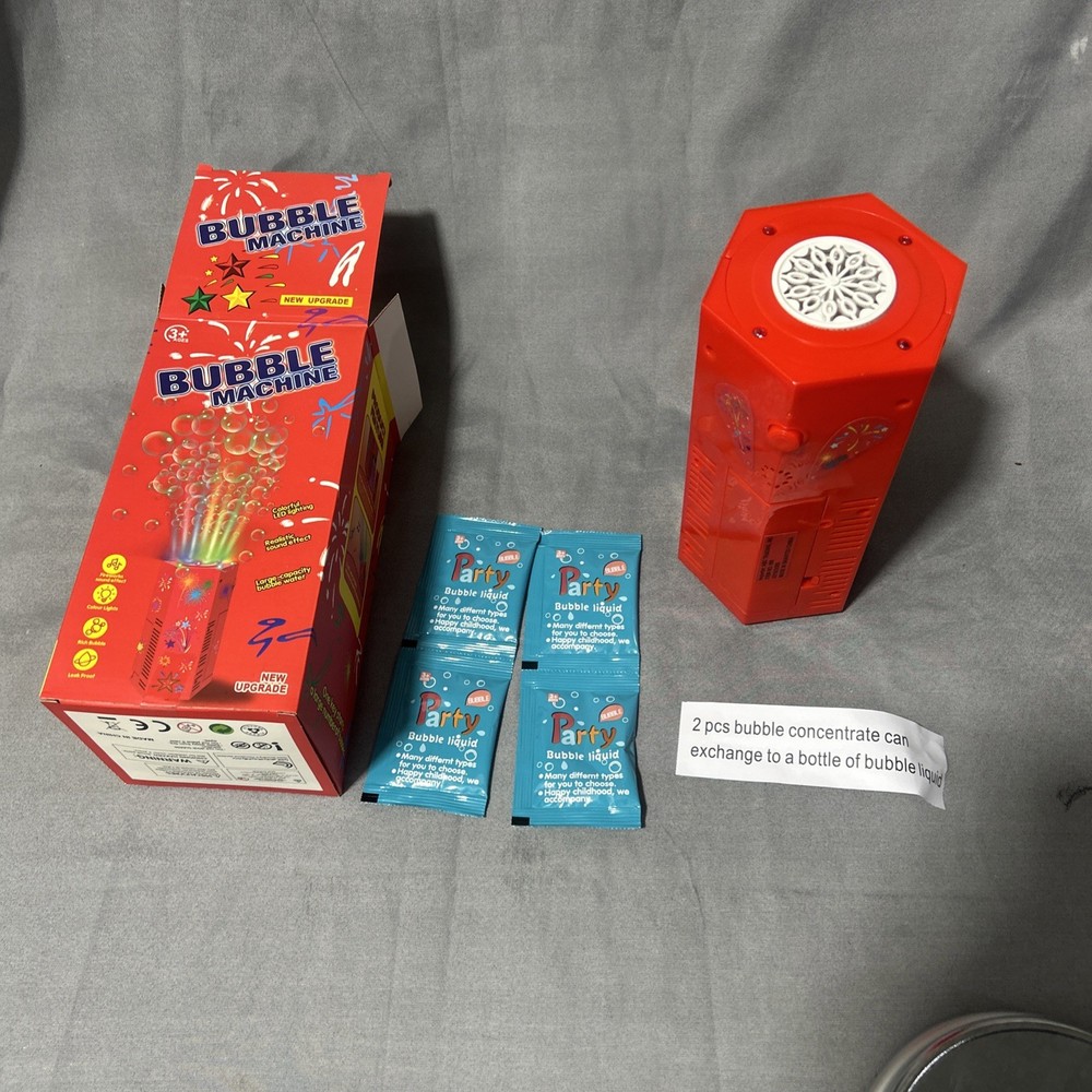 Portable Automatic Bubble Blower Machine