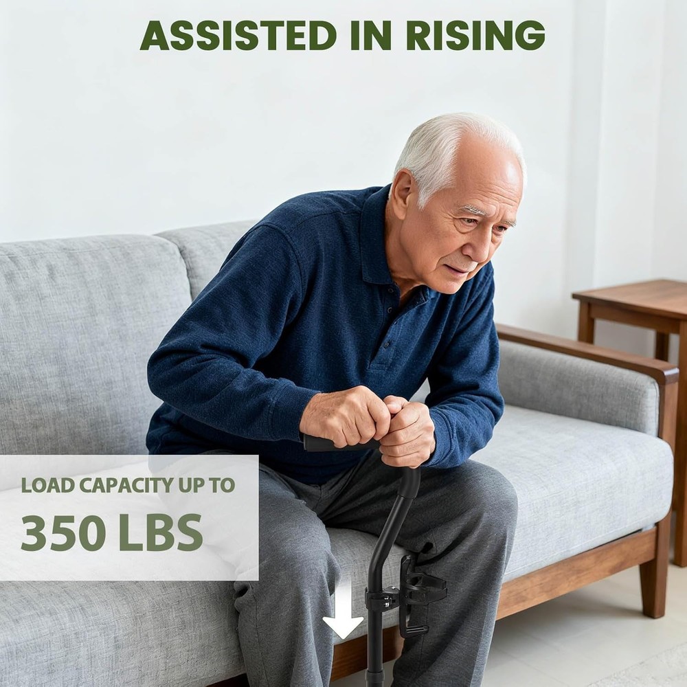 Ergonomic Couch Stand Assist Aid for Seniors – Height Adjustable Support Handle