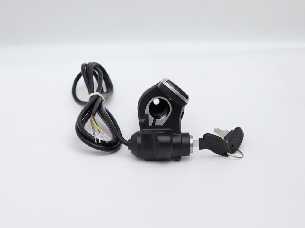 24V electric scooter throttle handle with keylock power indicator light