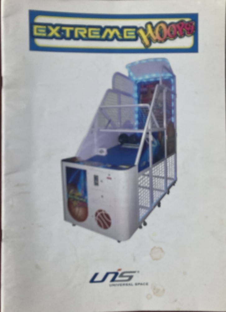 Extreme Hoops Arcade Game Manual