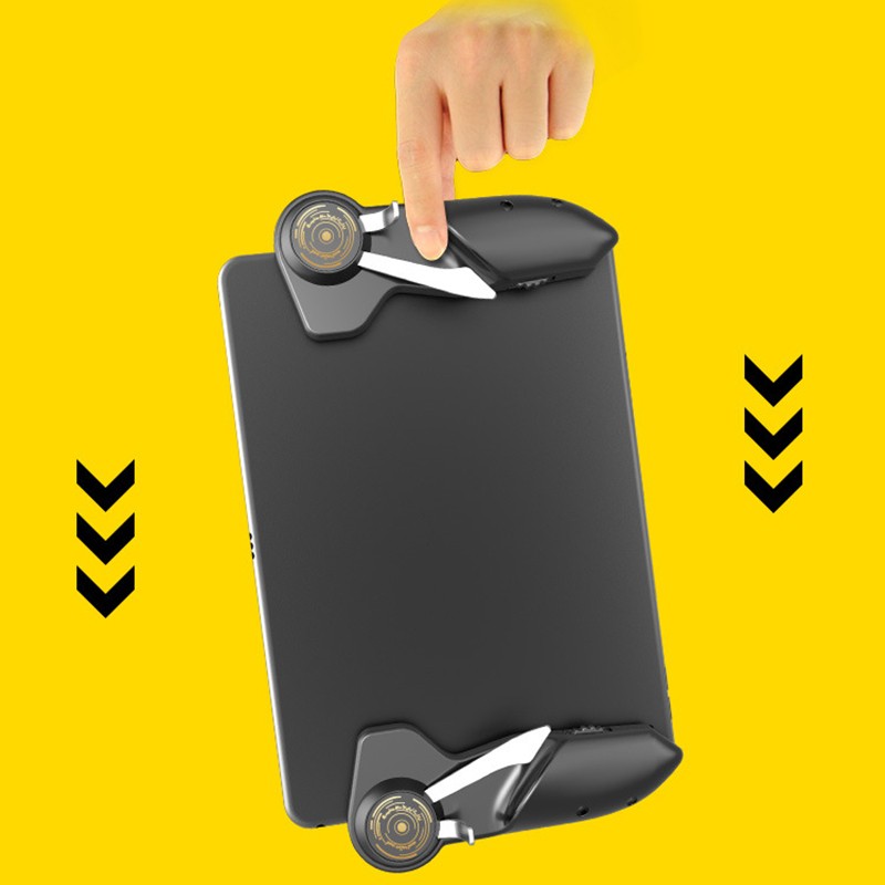 Trigger Joystick Game Controller 6 Finger Operations Button For PUBG iPad Tablet