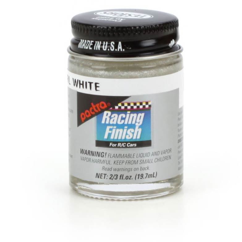 Pactra Racing Finish - Pearl White