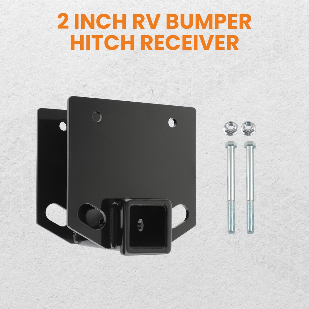 Camper Hitch RV Bumper Hitch for 4 x 4 RV Bumper 2-Inch Trailer Receiver