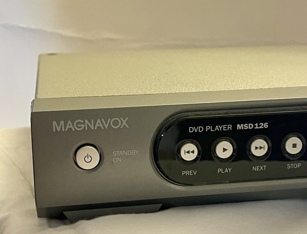Magnavox DVD Player MSD126 No Remote Control