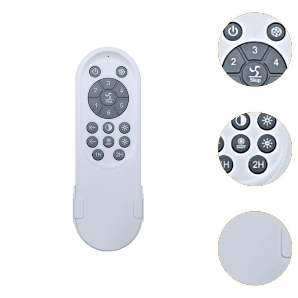 Ceiling Fan Remote Control Replacement with Dimming Function Easy to Use Low