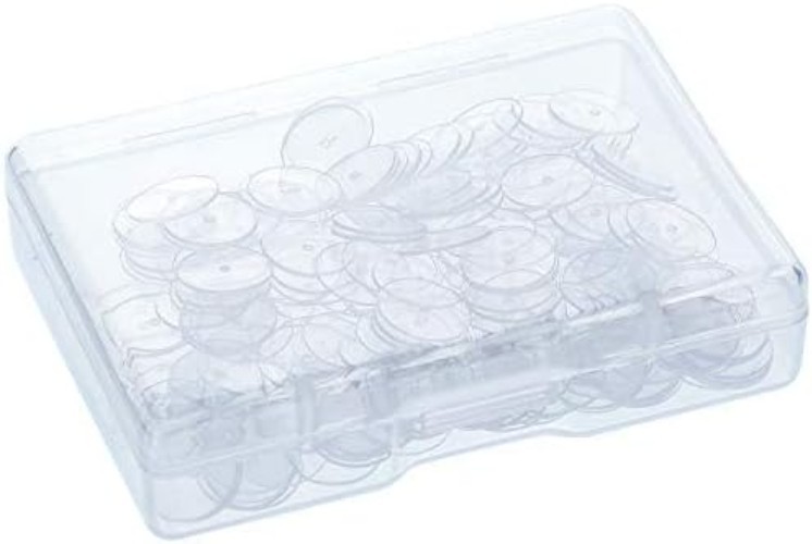 200-Pack Clear Earring Stabilizer Discs