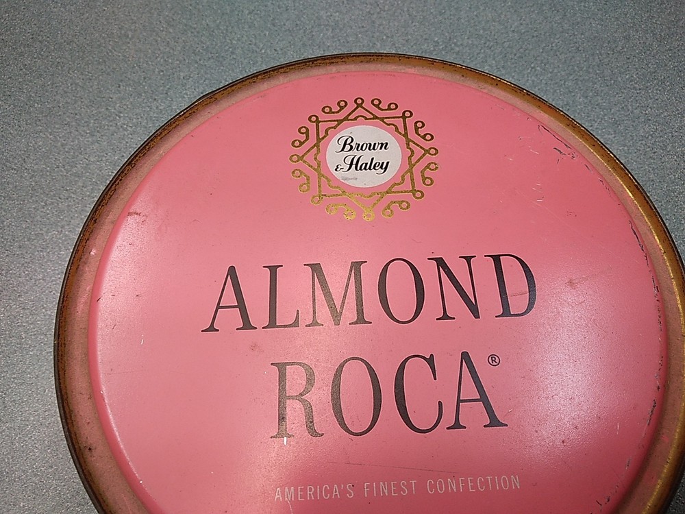 Vintage Almond Roca Tin