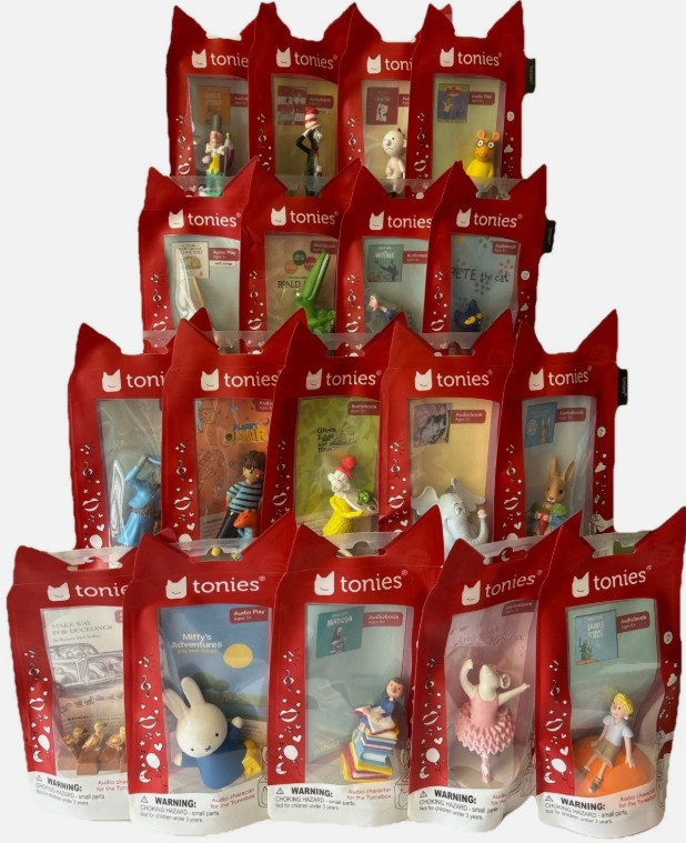 Tonies Audio Play Assorted Characters for Tonie Box - Bundle & Save