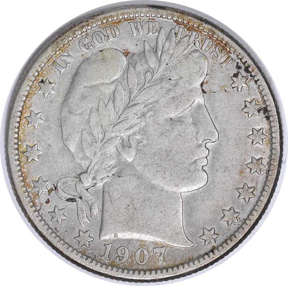 1907-O Barber Silver Half Dollar VF Uncertified #245