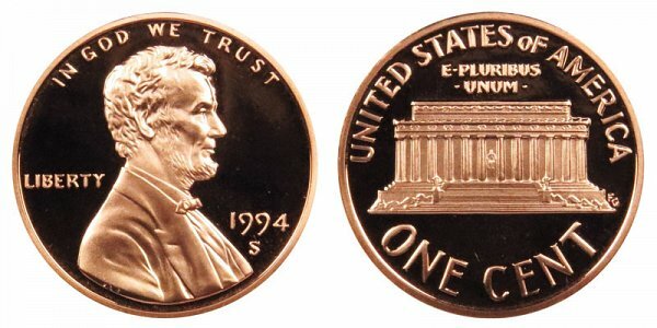 1994 S PROOF  LINCOLN CENT (1 COIN)