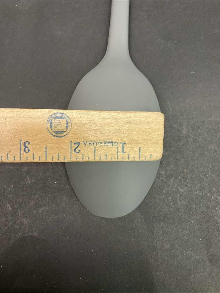 J A Henckles Solid Spoon Nylon 11" New Old Stock Gray