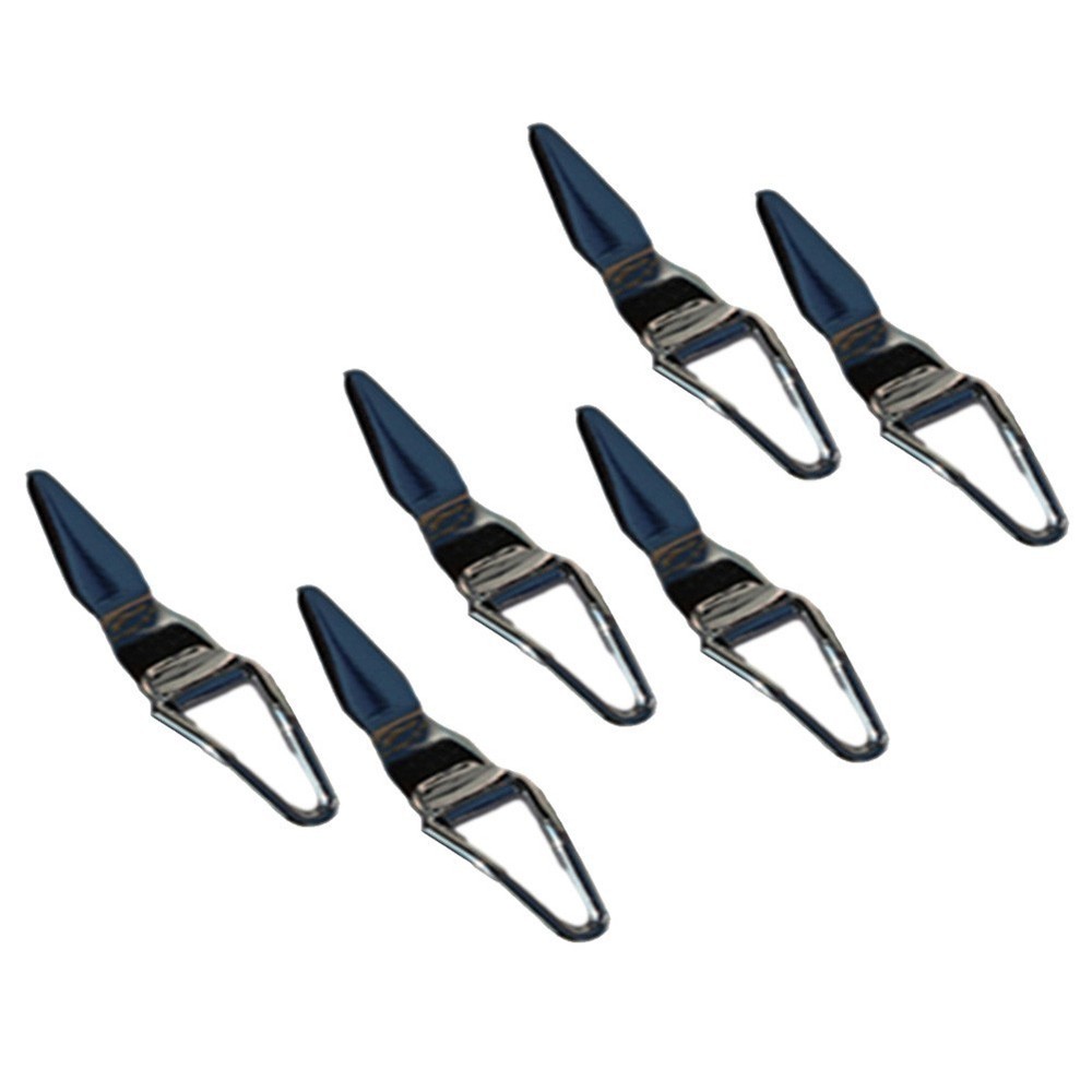 Hook Keeper Accessories Building Rod Kit Replacement Silver Collapsible