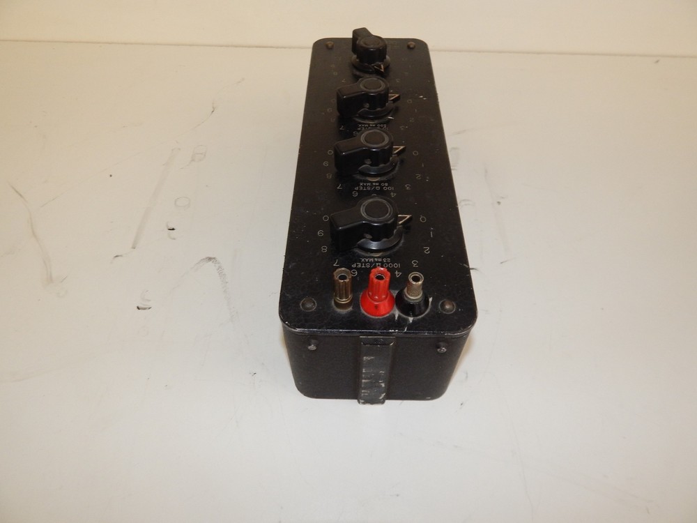 GENERAL RADIO 1432-J DECADE RESISTOR BOX (JWP71)
