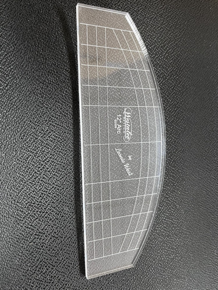 westalee - 12" arc-straight template (High Shank)