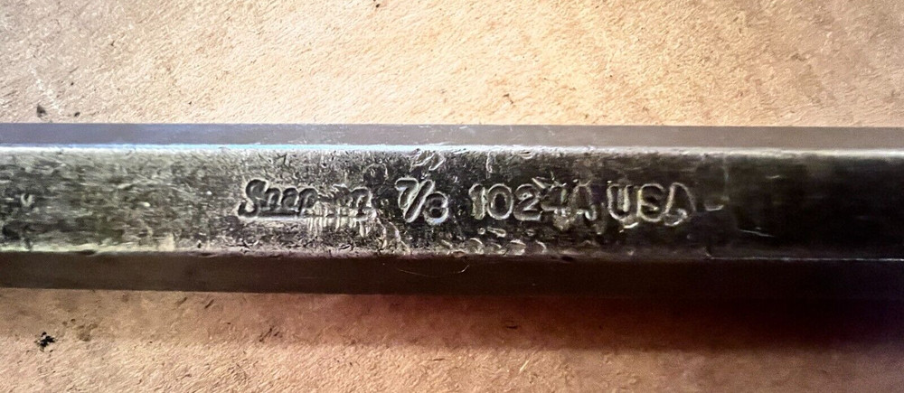 Snap On 11" Flat Chisel, 7/8” Hex 1024A