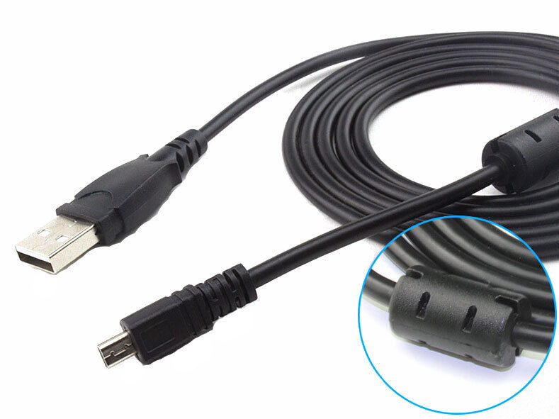 3ft USB PC Data Sync Cable Cord for Sony Alpha DSLR-A200 K DSLR A200 kit Camera