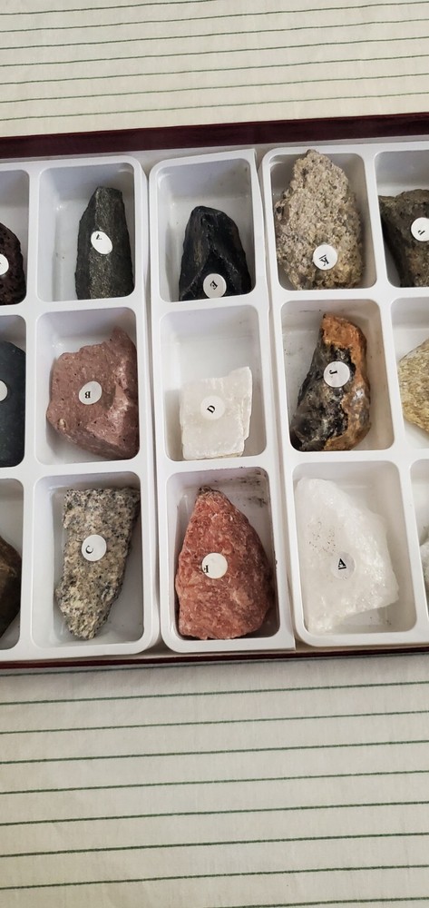 ROCKS KIT EQUP7602 HANDS ON LAB WITH 21 ROCK SAMPLES