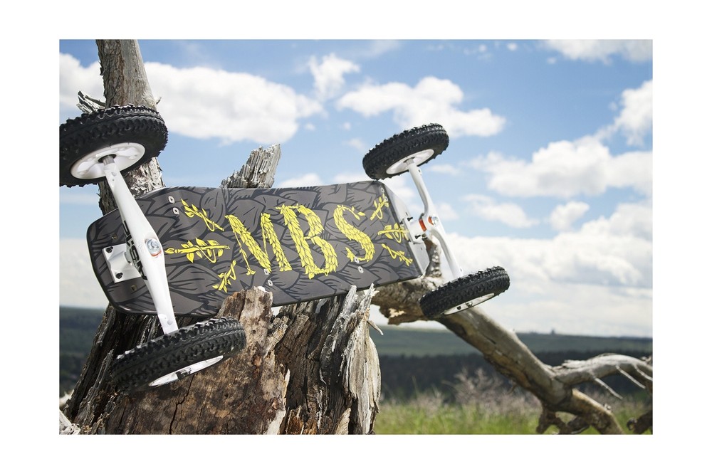 MBS Core 94 Mountainboard, Black