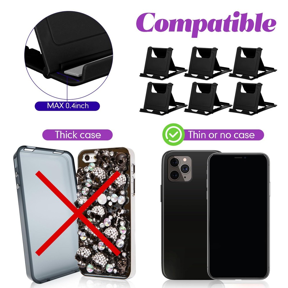 Cell Phone Stand Bulk Foldable Tablet Mount Adjustable Universal 36 Pieces