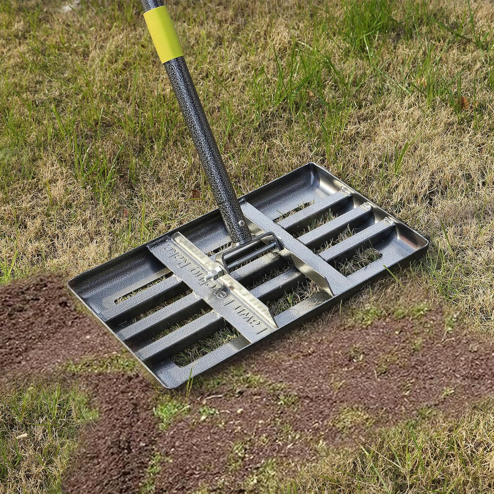 Lawn Leveling Rake | Levelawn Tool | Level Soil or Dirt Ground Surfaces Easily |