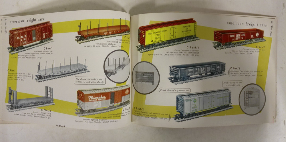 Rivarossi HO Scale 1957 General Catalog