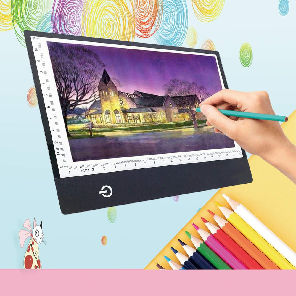 Flipbook Set for Drawing and Tracing Animation, Include: A5 LED Light Box, 540 P
