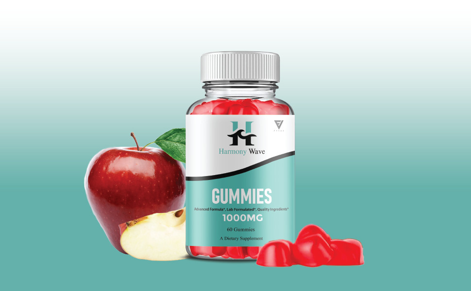Harmony Wave Gummies, HarmonyWave Max Strength Supplement (60 Gummies)