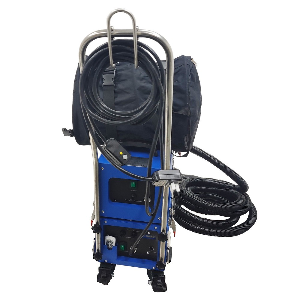 Fresh Ventilation Duct Cleaning Machine Sweeping and Suction Unit for 50-200mm