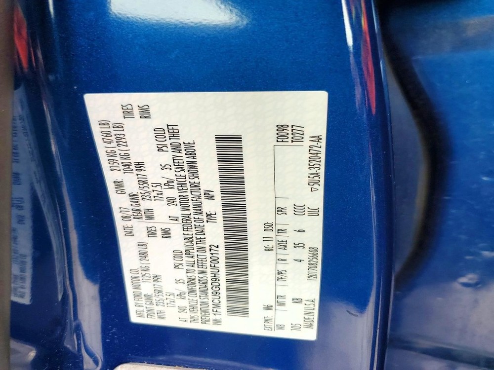 ESCAPE 2017 Air Shutter 932059