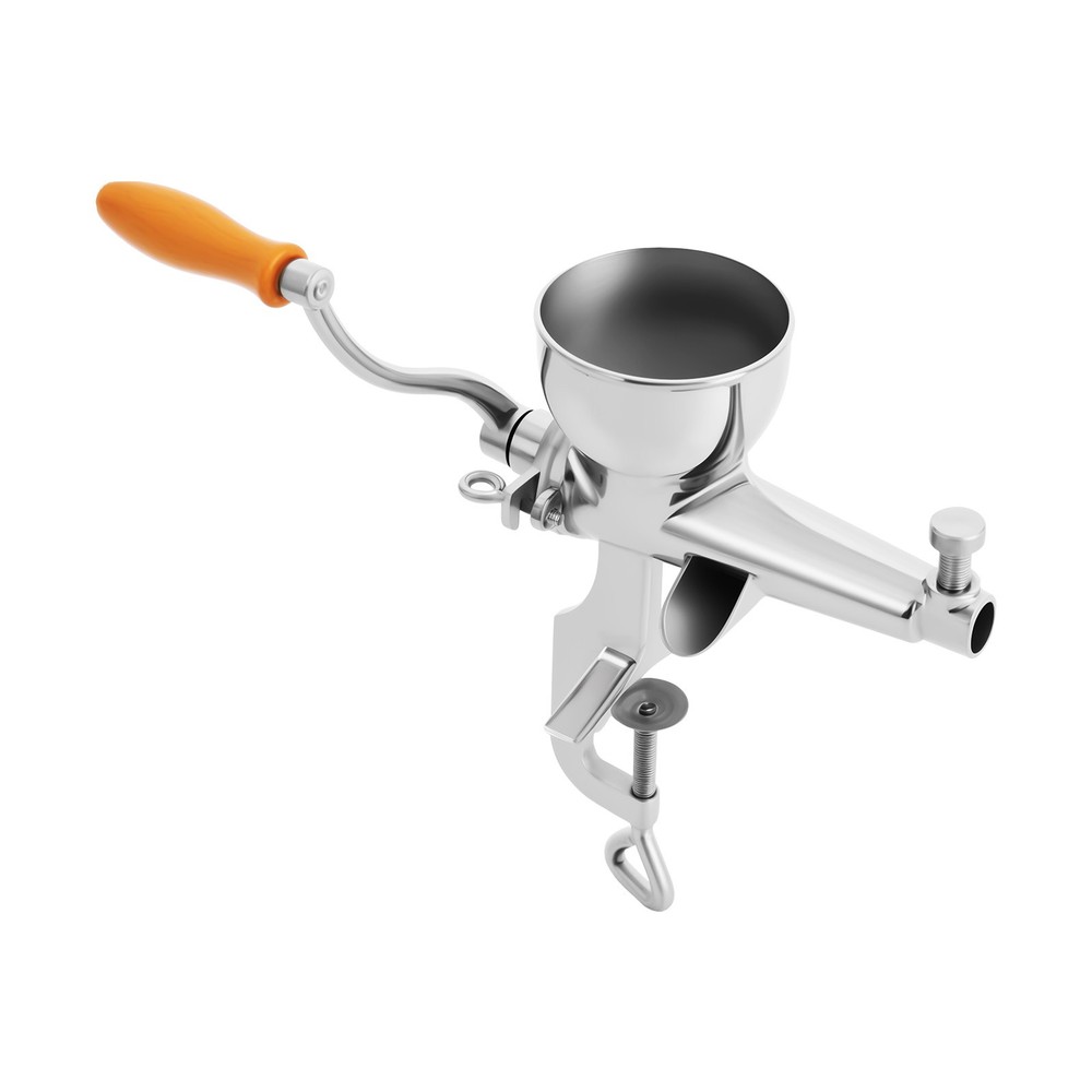 Manual Wheatgrass Juicer Hand Press Wheat Grass Fruit Juicing Extractor Silver