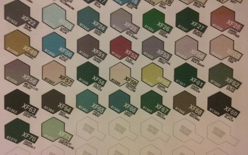 Tamiya acrylic paint. 23ml BUNDLE!! Pick any 5.