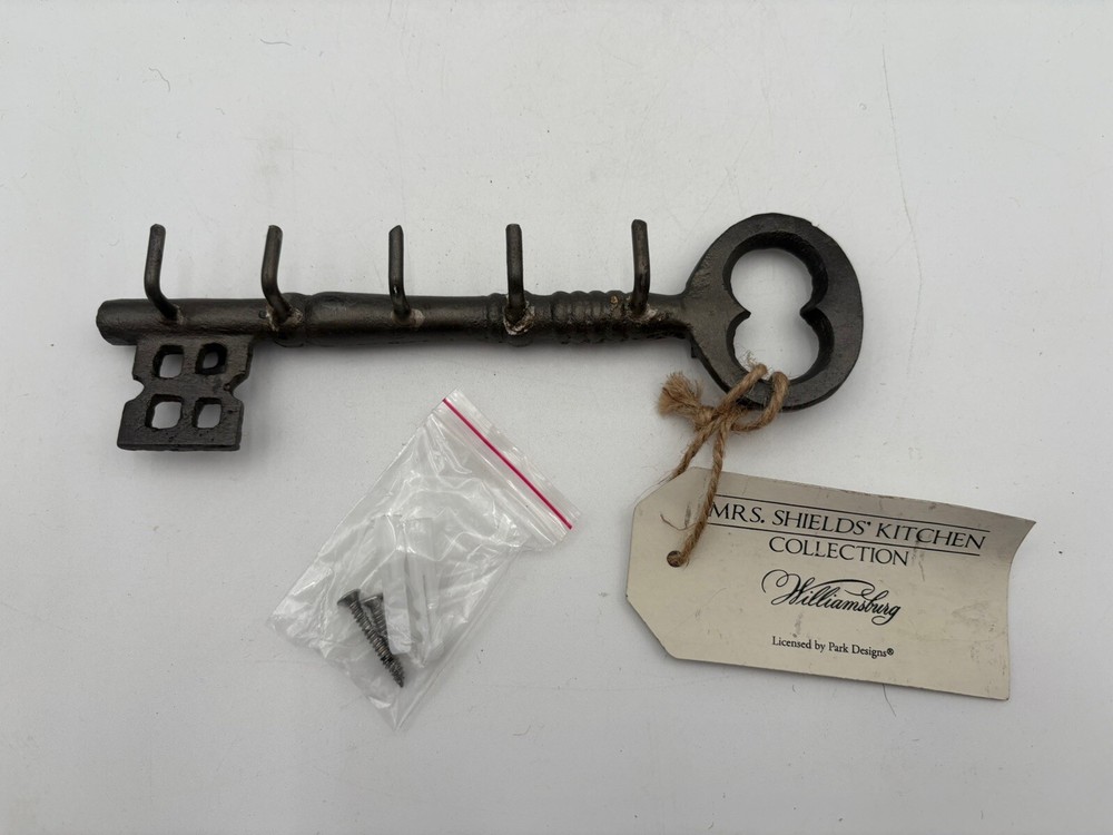 Vintage Inspired Key Hook Mrs Shield Collection