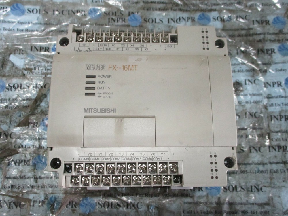 Mitsubishi FX1-16MT Melsec Programmable I/O Controller Unit 30VA 24VDC *Tested*
