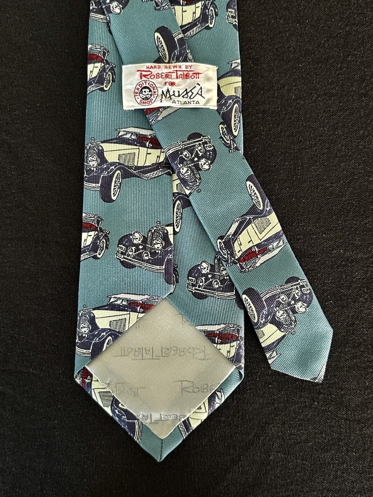Robert Talbott Tie for Muse's Atlanta 1920s Phaeton EXC
