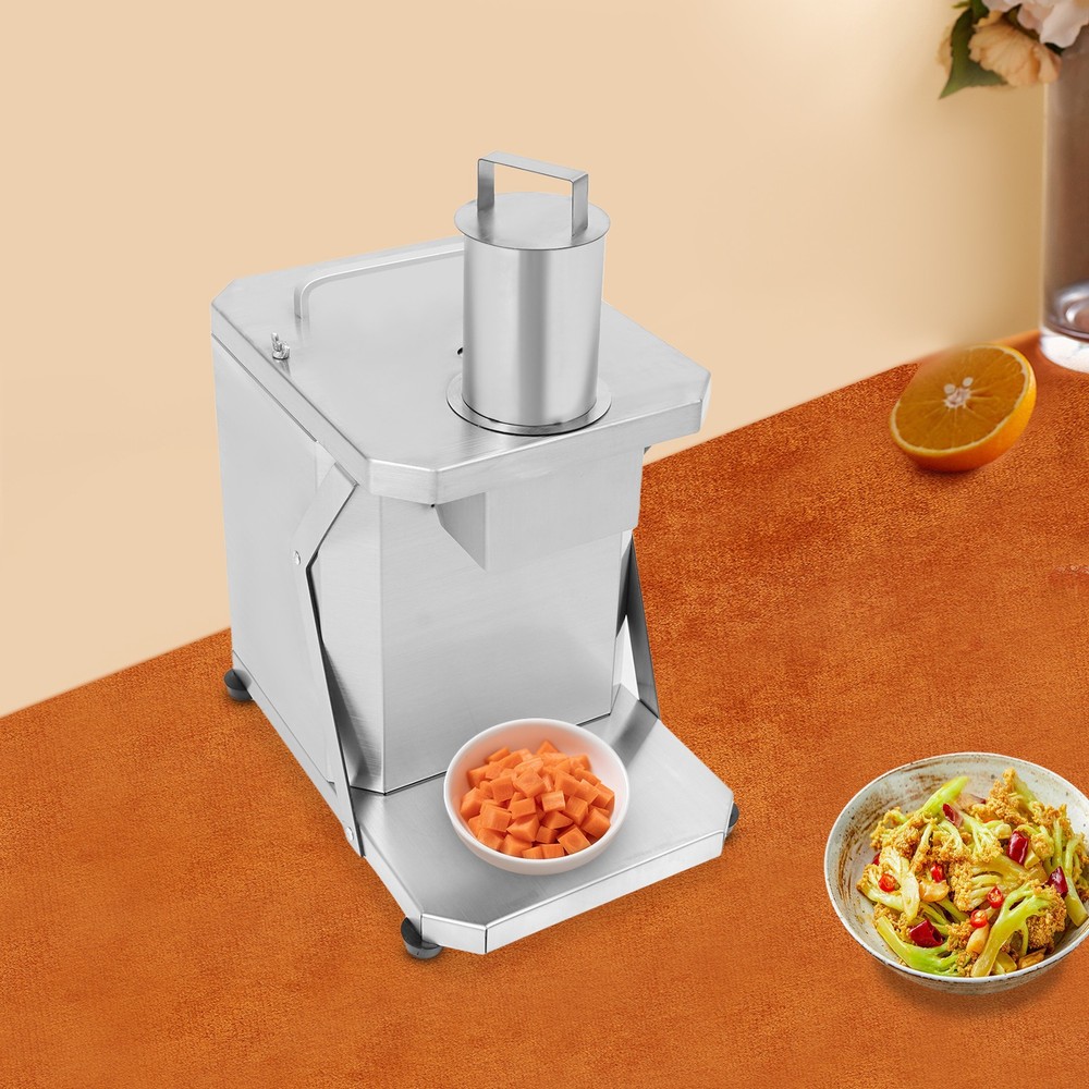 Automatic Food Dicing Machine Tabletop Fruit & Vegetable Dicer 75kg/165.35lbs/h