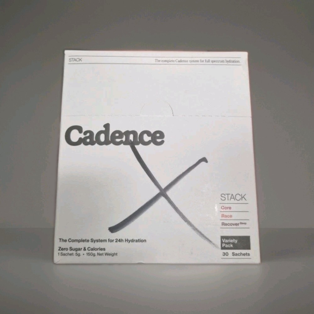 Cadence Stack Complete Hydration System 30 Sachets Recovery Bb 2/28/27