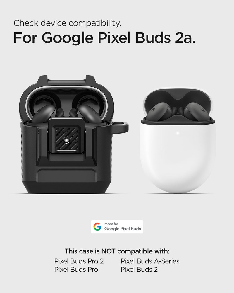 For Pixel Buds 2a | Spigen Lock Fit Case