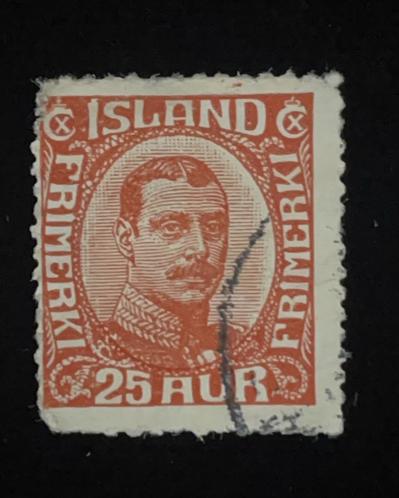 Iceland Stamp Scott # 121 Used